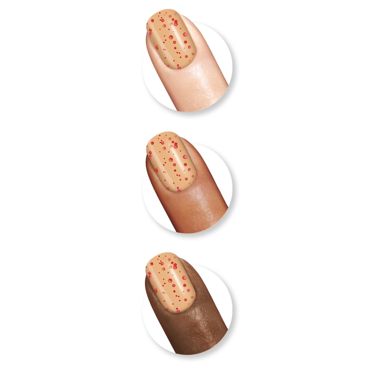 Sally Hansen Insta - Dri Nail Polish x Jelly Belly Collection, Peach, 0.31 fl oz - A1 Great Deals - Sally Hansen - 074170460223