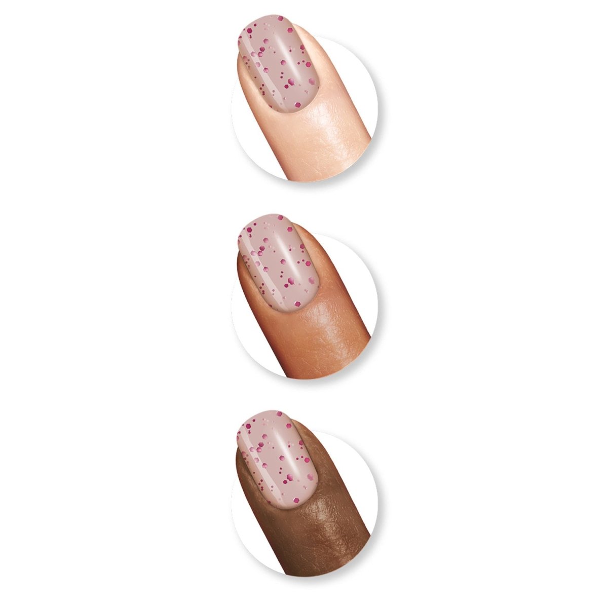 Sally Hansen Insta - Dri Nail Polish x Jelly Belly Collection, Strawberry Cheesecake, 0.31 fl oz - A1 Great Deals - Sally Hansen - 074170460247