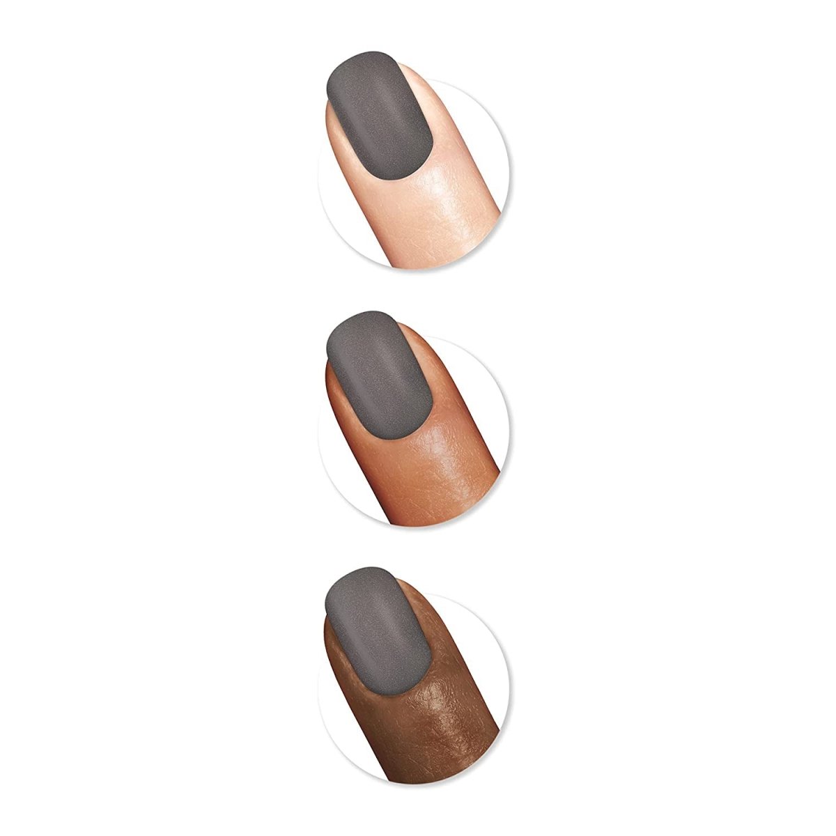 Sally Hansen Insta - Dri Nail Polish x Luxe Finish Collection, Extrava - grey, 0.31 fl oz - A1 Great Deals - Sally Hansen - 3616303401399