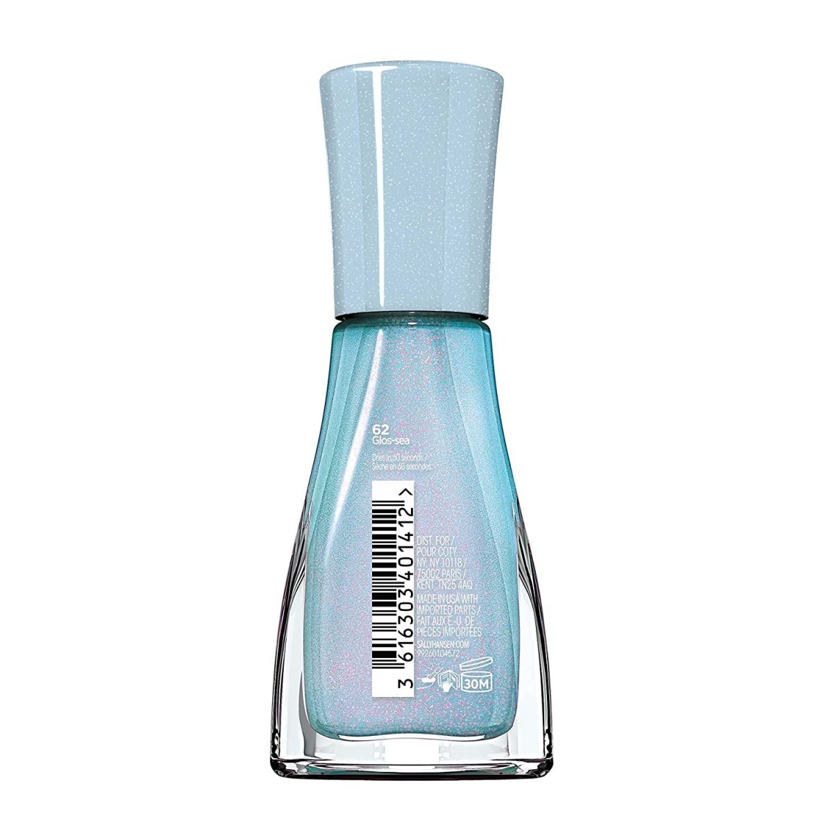Sally Hansen Insta - Dri Nail Polish x Luxe Finish Collection, Glos - sea, 0.31 fl oz - A1 Great Deals - Sally Hansen - 3616303401412
