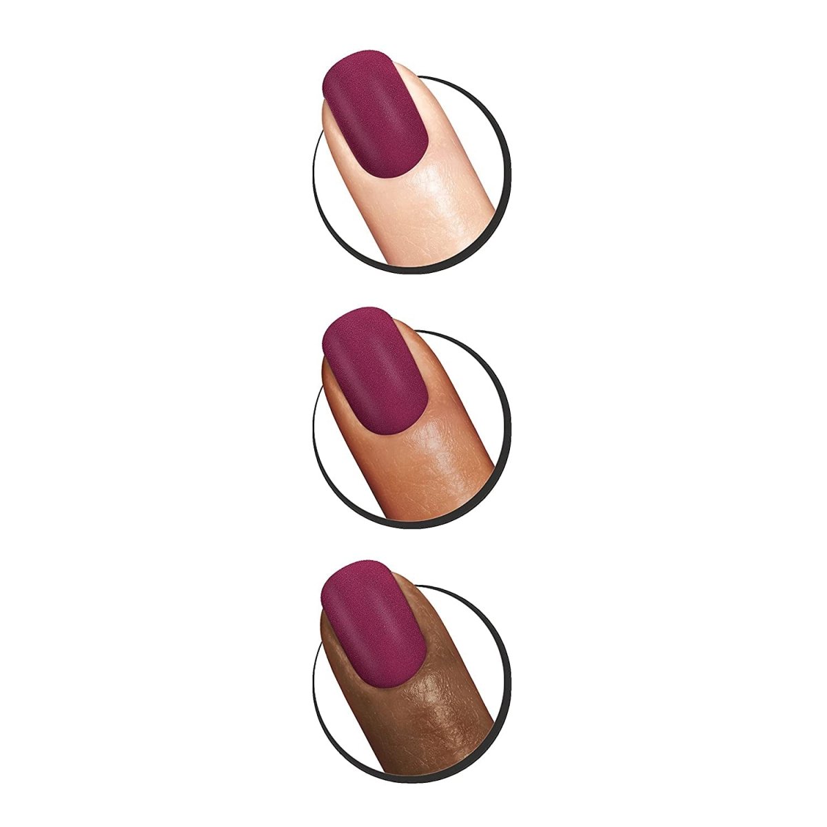 Sally Hansen Insta - Dri Nail Polish x Luxe Finish Collection, The Queens Velvet, 0.31 fl oz - A1 Great Deals - Sally Hansen - 3616303401351