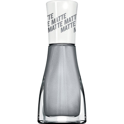 Sally Hansen Insta - Dri Nail Polish x Matte Metallics Collection, 011 Smokey Silver, 0.31 fl oz - A1 Great Deals - Sally Hansen - 074170460520