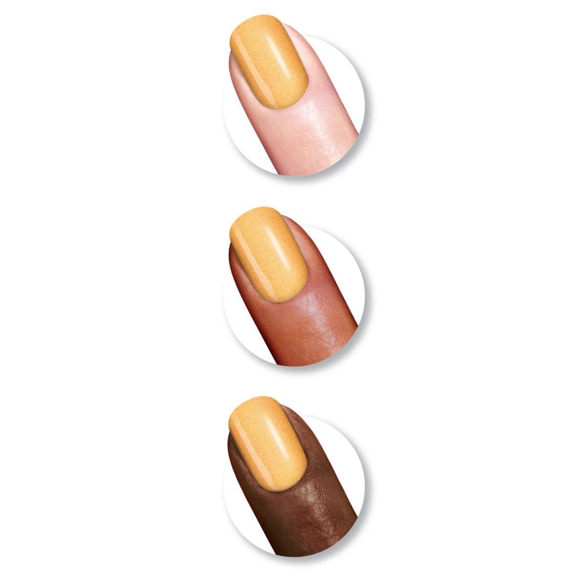Sally Hansen Insta - Dri Nail Polish x Matte Metallics Collection, 018 Gold Rush, 0.31 fl oz - A1 Great Deals - Sally Hansen - 074170460599