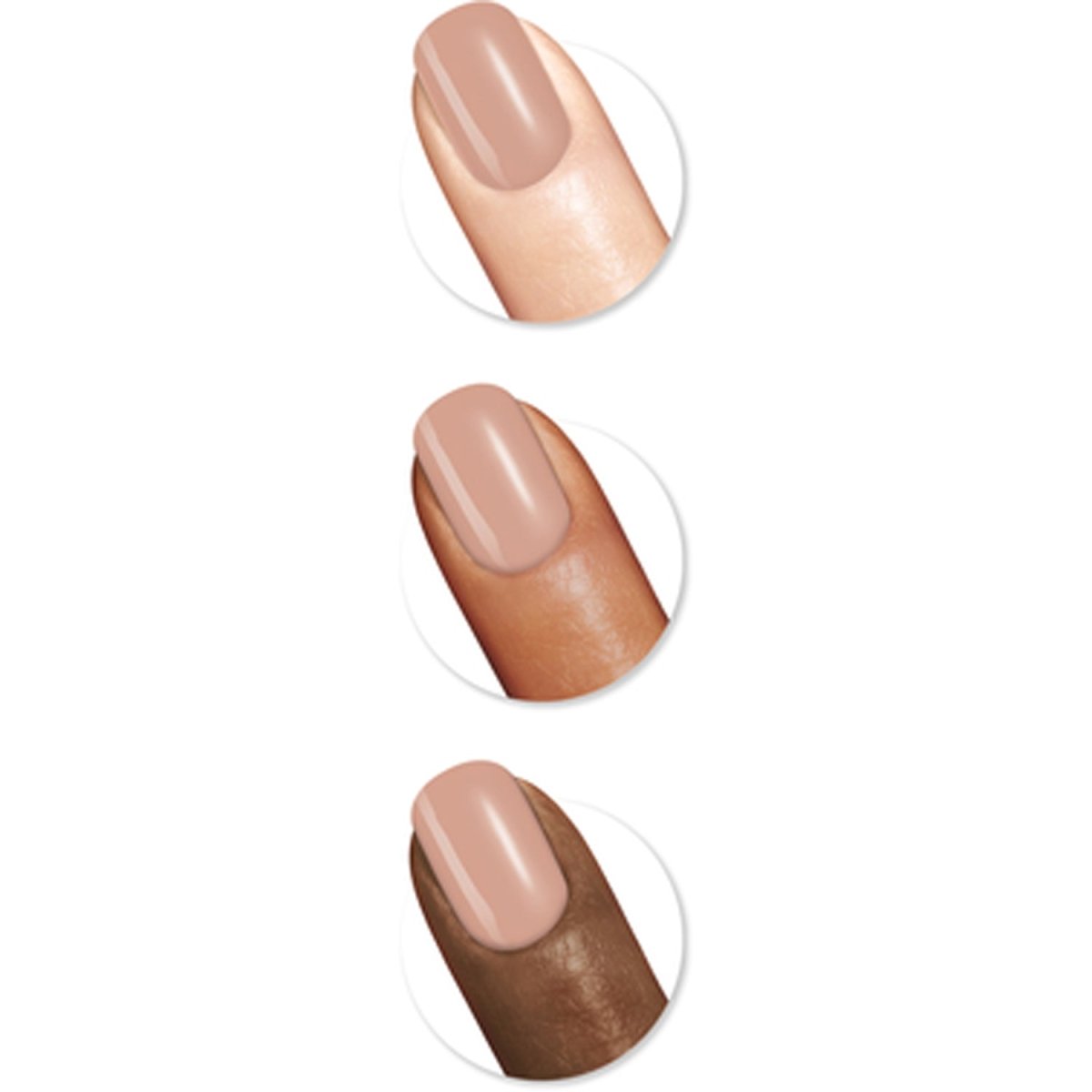Sally Hansen Insta - Dri x City Chic Collection Nail Polish, 133 Taupe Priority, 0.31 fl oz - A1 Great Deals - Sally Hansen - 074170463835
