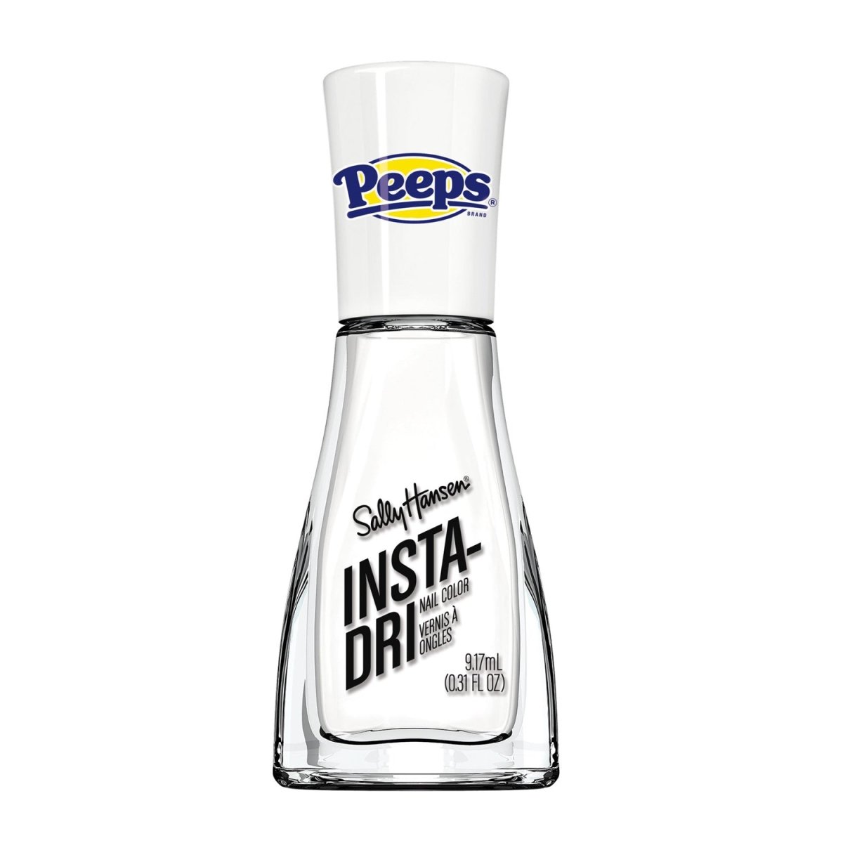 Sally Hansen Insta - Dri x PEEPS Collection Nail Polish, 715 White, 0.31 fl oz - A1 Great Deals - Sally Hansen - 3616303401085