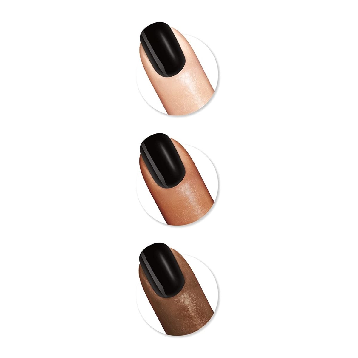 Sally Hansen Insta - Dri x PRIDE Collection Nail Polish, 734 Raven Midnight - A1 Great Deals - Sally Hansen - 3616303414313