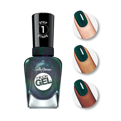 Sally Hansen Miracle Gel Nail Polish, 065 Garnish Attention, 0.50 fl oz - A1 Great Deals - Sally Hansen - 074170457599