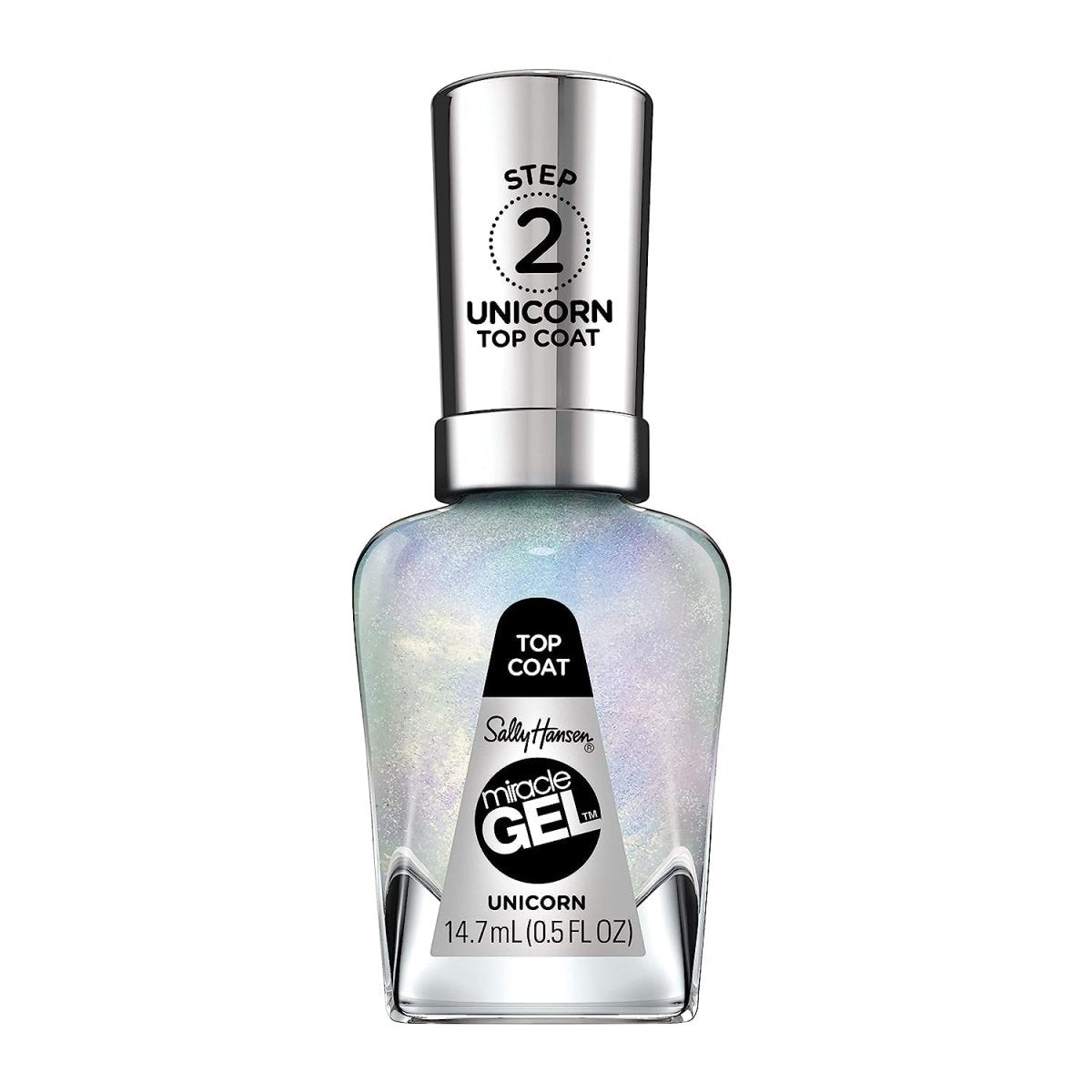 Sally Hansen Miracle Gel Nail Polish, 106 Unicorn Top Coat, 0.50 fl oz - A1 Great Deals - Sally Hansen - 3616303914721