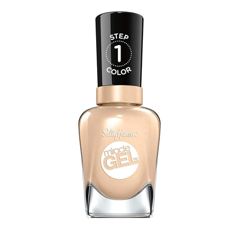 Sally Hansen Miracle Gel Nail Polish, 120 Bare Dare, 0.50 fl oz - A1 Great Deals - Sally Hansen - 074170422900