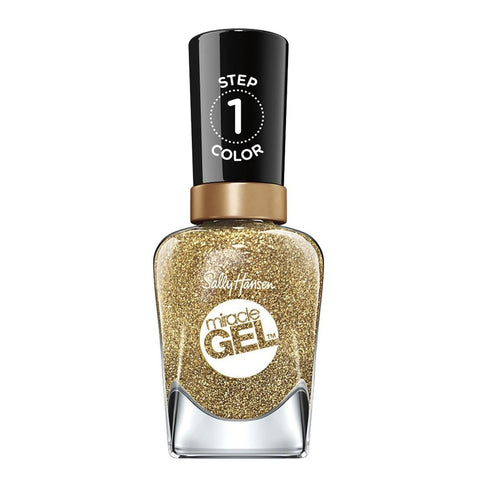 Sally Hansen Miracle Gel Nail Polish, 152 Good as Gold, 0.50 fl oz - A1 Great Deals - Sally Hansen - 074170462395