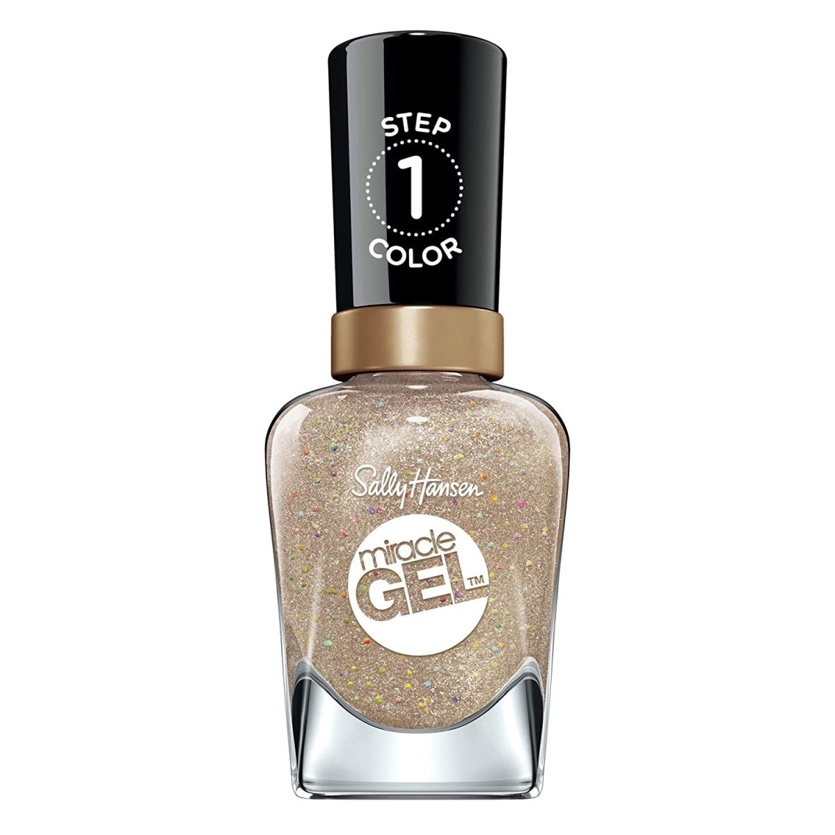 Sally Hansen Miracle Gel Nail Polish, 154 Goldie Rocks, 0.50 fl oz - A1 Great Deals - Sally Hansen - 074170462418
