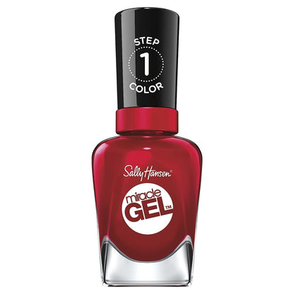 Sally Hansen Miracle Gel Nail Polish, 680 Rhapsody Red, 0.50 fl oz - A1 Great Deals - Sally Hansen - 074170437072