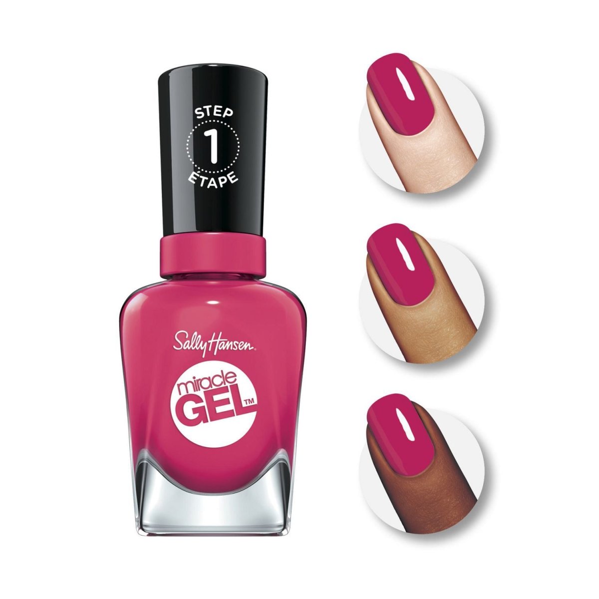 Sally Hansen Miracle Gel Nail Polish, 690 Tipsy Gypsy, 0.50 fl oz - A1 Great Deals - Sally Hansen - 074170437089
