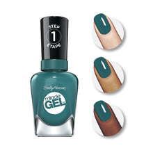 Sally Hansen Miracle Gel Nail Polish, 730 Fish Teal Braid, 0.50 fl oz - A1 Great Deals - Sally Hansen - 074170437126