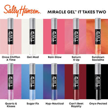 Sally Hansen Miracle Gel Nail Polish It Takes Two, 970 Hyp - nautical, 2 x 0.12 fl oz - A1 Great Deals - Sally Hansen - 074170476330