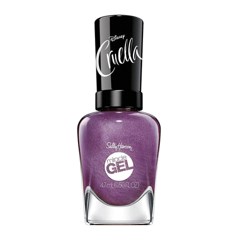 Sally Hansen Miracle Gel x Disney Cruella Collection Nail Polish, 863 Fame & Fortune, 0.50 fl oz - A1 Great Deals - Sally Hansen - 3616302385218