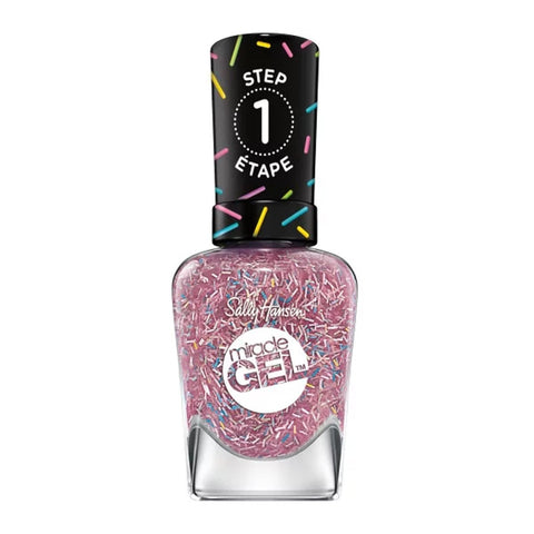 Sally Hansen Miracle Gel x Donut Shop Collection Nail Polish, 161 Mixture Perfect, 0.50 fl oz - A1 Great Deals - Sally Hansen - 074170469615