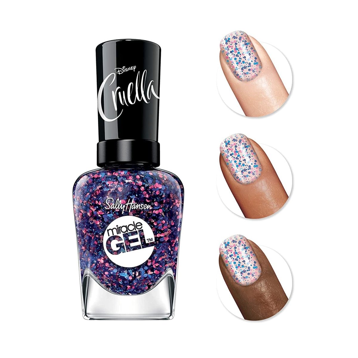 Sally Hansen Miracle Gel x Donut Shop Collection Nail Polish, 865 No To Conformity, 0.50 fl oz - A1 Great Deals - Sally Hansen - 3616302385188