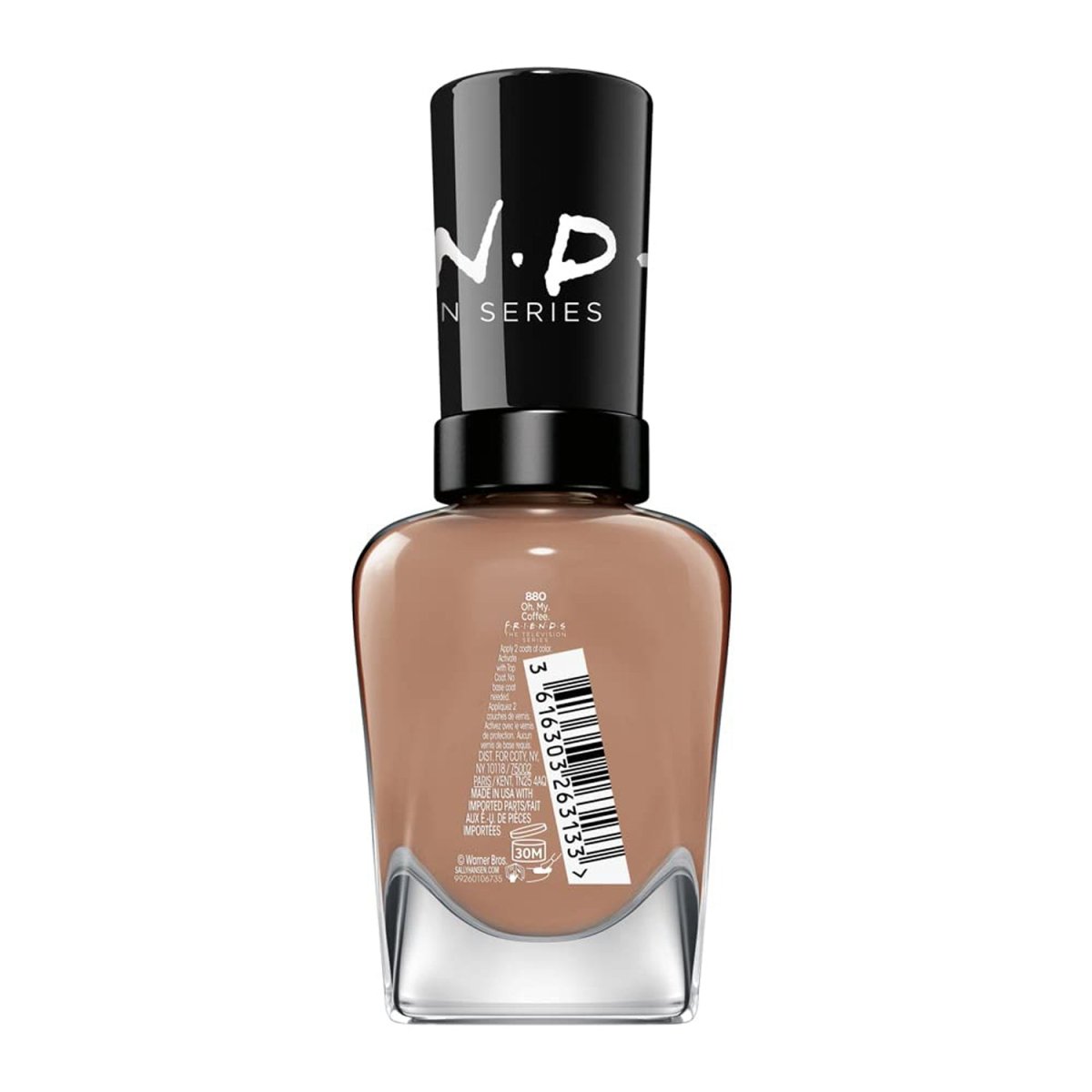 Sally Hansen Miracle Gel x Friends Collection Nail Polish, 880 Oh My Coffee, 0.50 fl oz - A1 Great Deals - Sally Hansen - 3616303263133