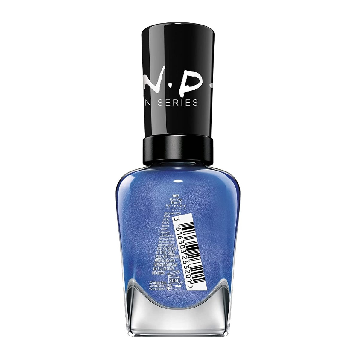 Sally Hansen Miracle Gel x Friends Collection Nail Polish, 887 How You Bluein, 0.50 fl oz - A1 Great Deals - Sally Hansen - 3616303263201