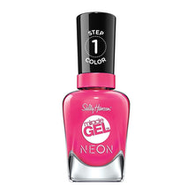Sally Hansen Miracle Gel x Neon Collection Nail Polish, 050 Fuchsia Fever, 0.50 fl oz - A1 Great Deals - Sally Hansen - 074170461428