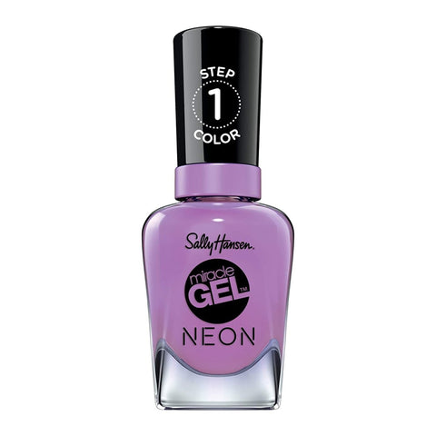 Sally Hansen Miracle Gel x Neon Collection Nail Polish, 054 Violet Voltage, 0.50 fl oz - A1 Great Deals - Sally Hansen - 074170461466