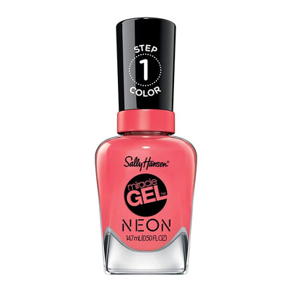 Sally Hansen Miracle Gel x Neon Collection Nail Polish, 873 Flash of Bright, 0.50 fl oz - A1 Great Deals - Sally Hansen - 3616302484850