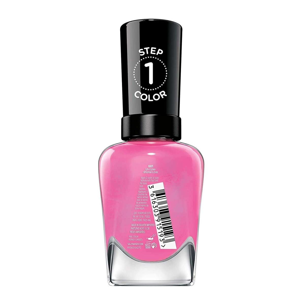Sally Hansen Miracle Gel x Neon Collection Nail Polish, 881 Un - cone - ditional Love, 0.50 fl oz - A1 Great Deals - Sally Hansen - 3616303915193
