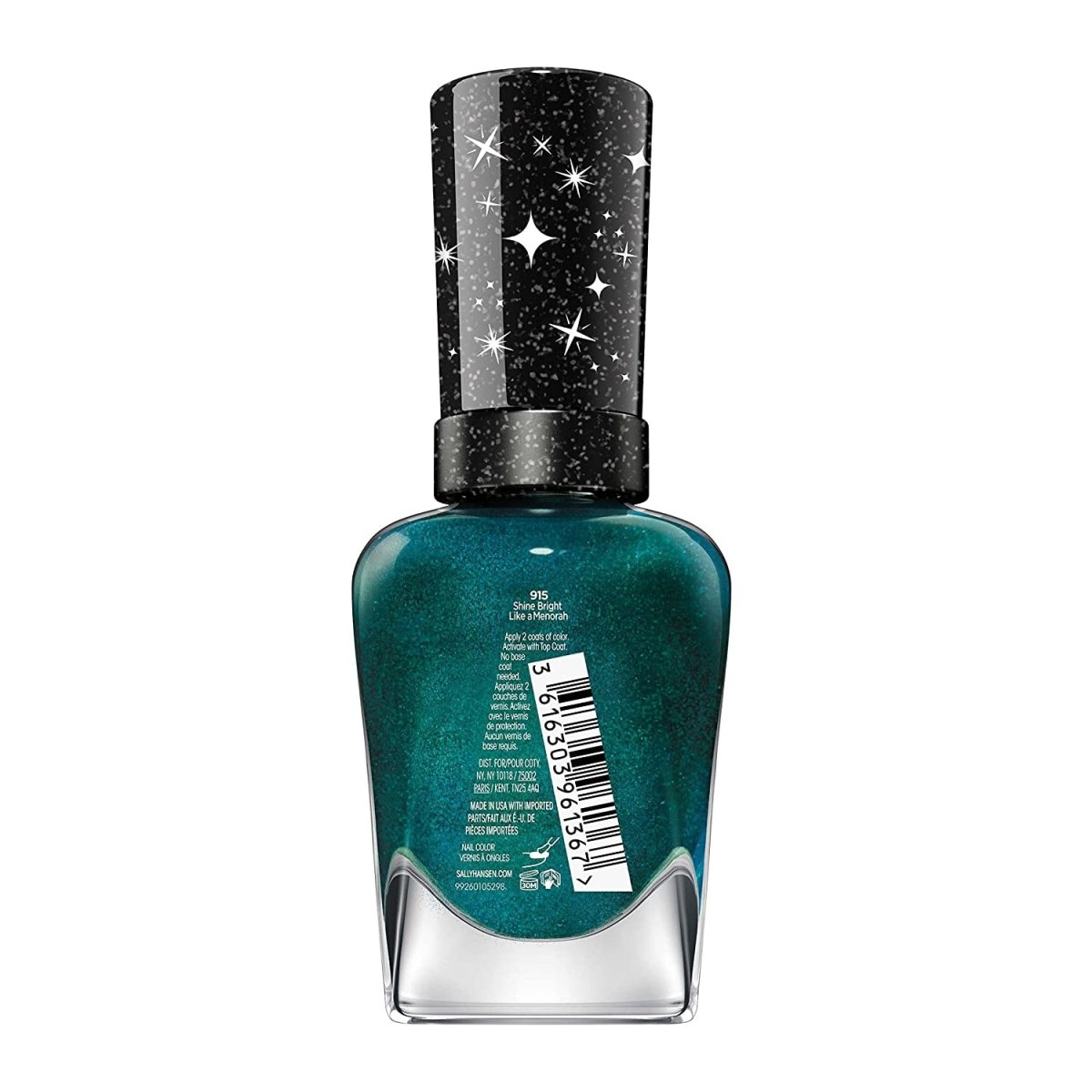 Sally Hansen Miracle Gel x Neon Collection Nail Polish, 915 Shine Bright Like A Menorah, 0.50 fl oz - A1 Great Deals - Sally Hansen - 3616303961374