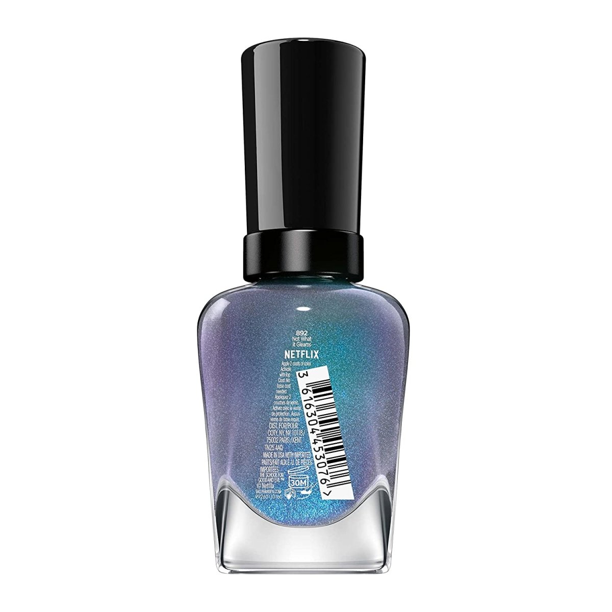Sally Hansen Miracle Gel x The School for Good and Evil Collection Nail Polish, 892 Not What It Gleams, 0.50 fl oz - A1 Great Deals - Sally Hansen - 3616304453076