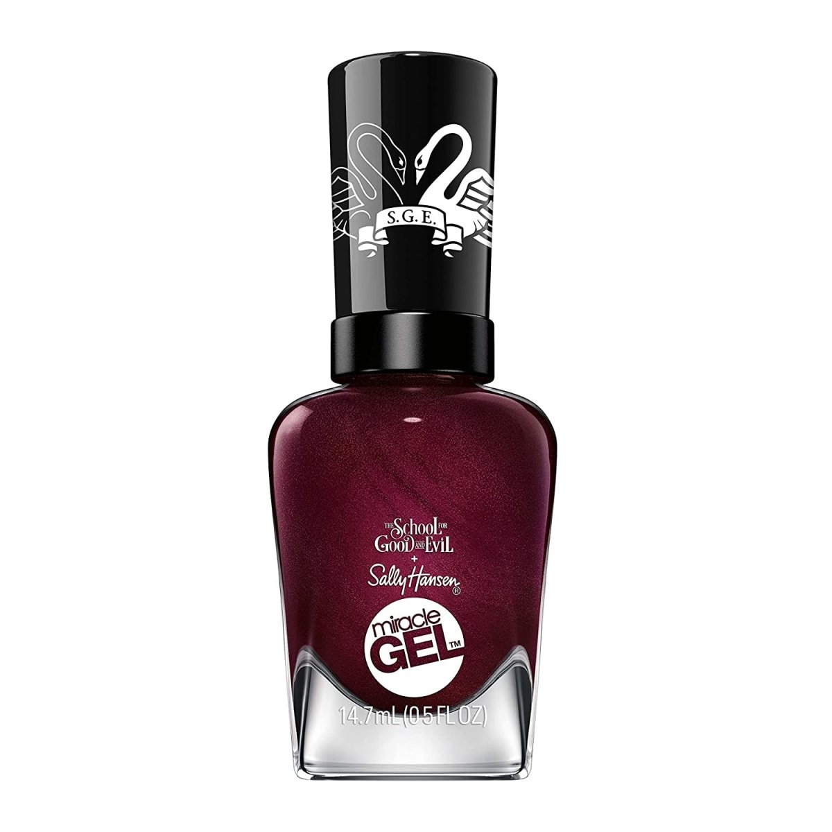 Sally Hansen Miracle Gel x The School for Good and Evil Collection Nail Polish, 897 It's Better Being Bad, 0.50 fl oz - A1 Great Deals - Sally Hansen - 3616304453038