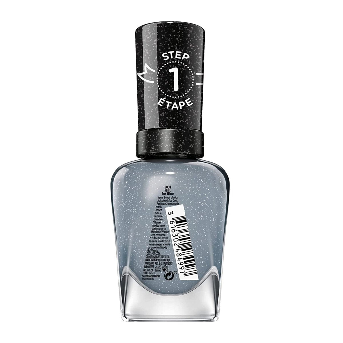 Sally Hansen Miracle Gel x Wishlist Collection Nail Polish, 901 Gift for Blue, 0.50 fl oz - A1 Great Deals - Sally Hansen - 3616302484997