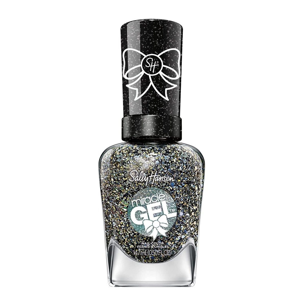 Sally Hansen Miracle Gel x Wishlist Collection Nail Polish, 906 Glitter to Santa, 0.50 fl oz - A1 Great Deals - Sally Hansen - 3616302484973